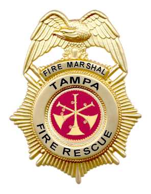 DRESS JACKET BADGE - THREE CROSSED BUGLES